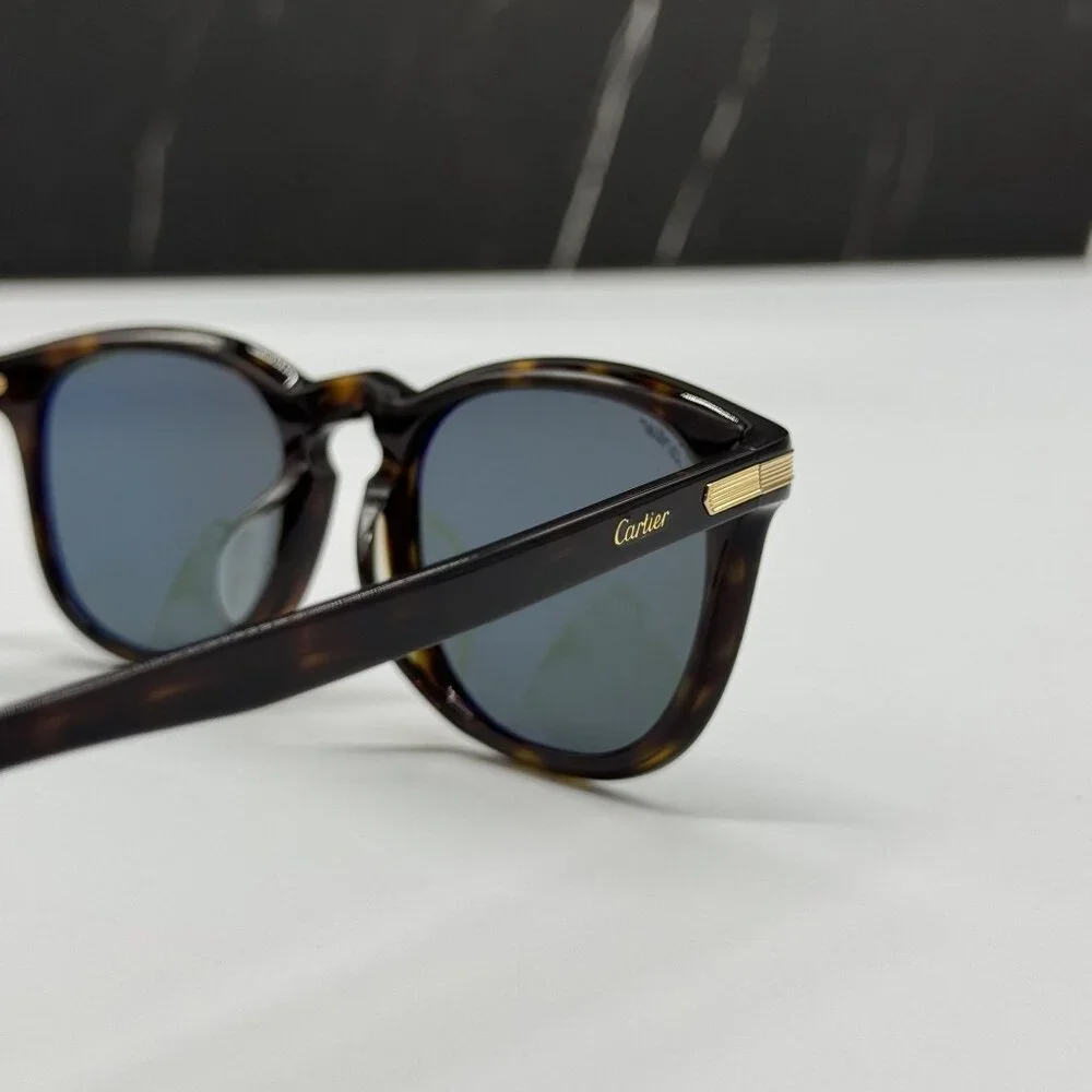 NEW CARTIER HAVANA UNISEX SUNGLASSES CARTIER CT0011SA 002